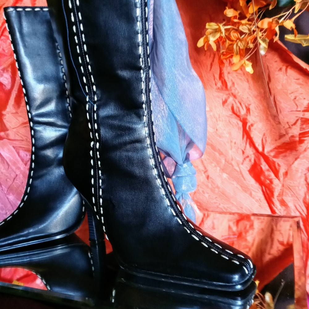Black boots